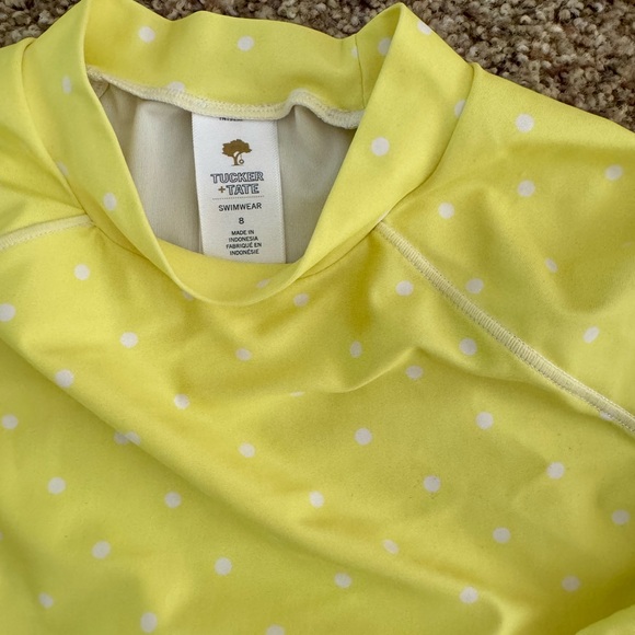 Hanna Andersson Swimsuit Set Plus Tucker Tate Top - Picture 5 of 5